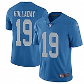 Nike Men & Women & Youth Lions 19 Kenny Golladay Blue Throwback NFL Vapor Untouchable Limited Jersey,baseball caps,new era cap wholesale,wholesale hats